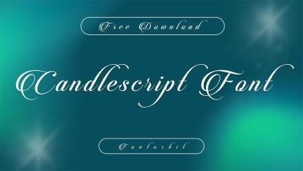 Transform Basics Into Art With Candlescript Font