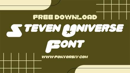 Steven Universe Font: Spark Fun In Your Designs