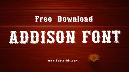 Unlock The Beauty Of Addison Font For Creative Projects