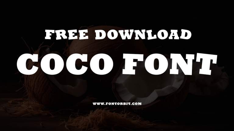 Explore The Elegant Coco Font For Creative Projects
