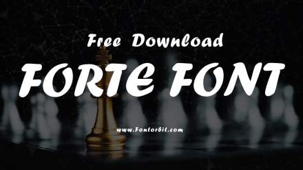 Forte Font: Unleash Bold Creativity In Design