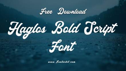 Explore Haglos Bold Script Font For Unique Designs