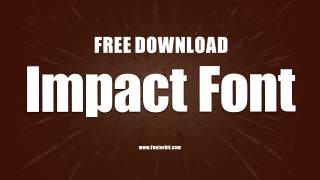 Explore The Bold Legacy Of Impact Font
