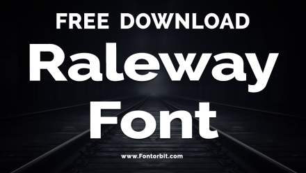 Raleway Font – Elegant And Versatile Sans-Serif Typeface