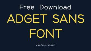 Adget Sans Font: A Modern Typeface For Every Need