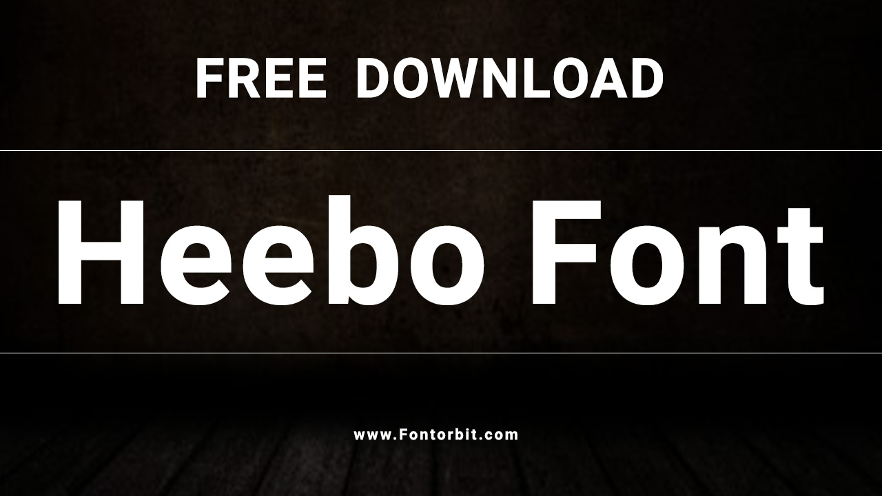 Heebo Font