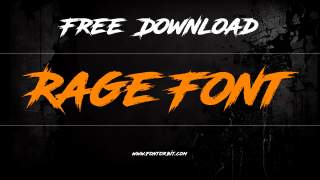Rage Font: A Bold Choice For Creative Designs