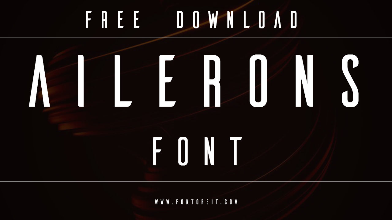 Ailerons Font