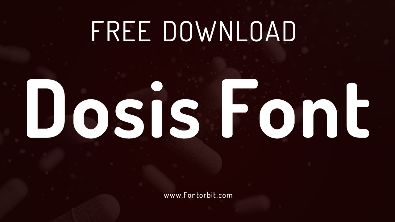 Dosis Font
