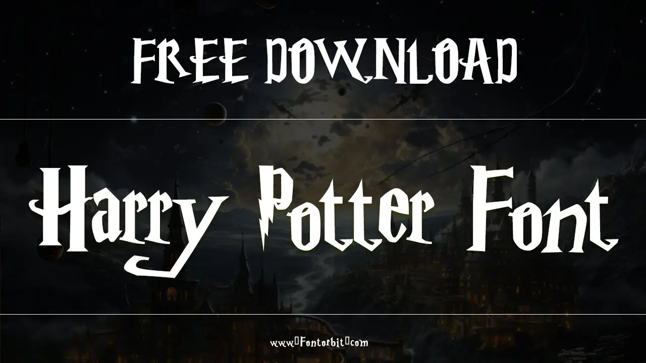 Harry Potter Font