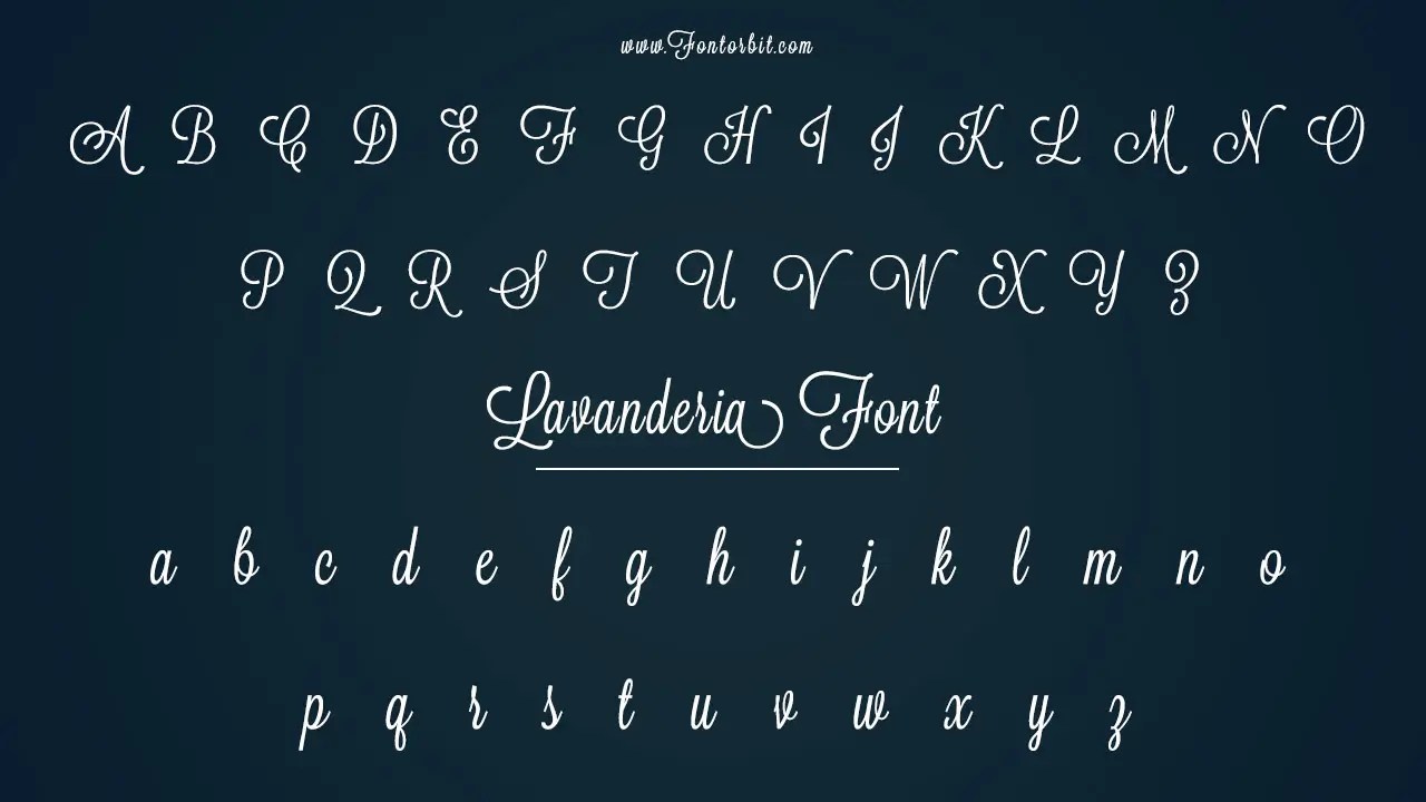 Lavanderia Font Family Styles