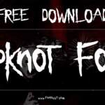 Slipknot Font: Give Your Designs a Hardcore Edge