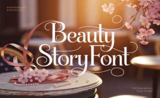 Beauty Story Font: A Modern Script for Elegant Designs