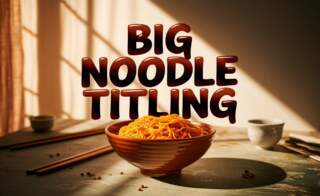 Big Noodle Titling Font – Bold & Modern Sans-Serif Typeface