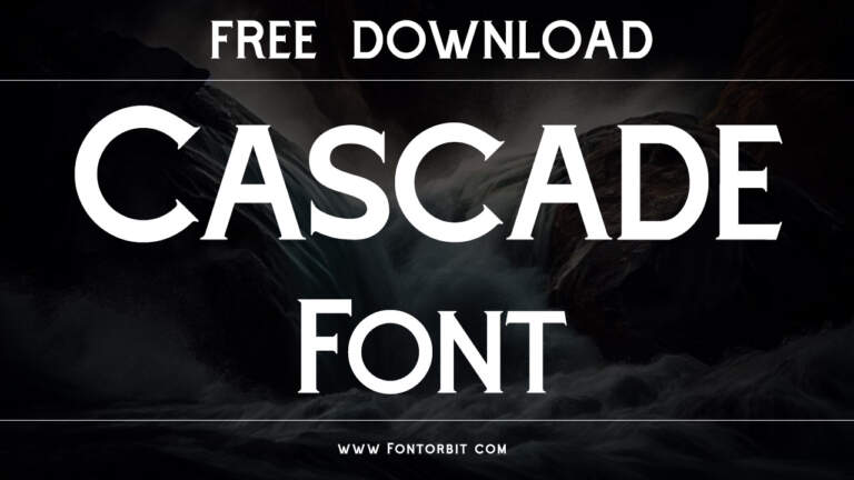 Cascade Font