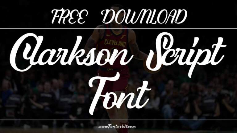 Clarkson Script Font