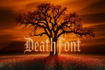 Death Font: The Ultimate Choice For Tattoo & Street Art