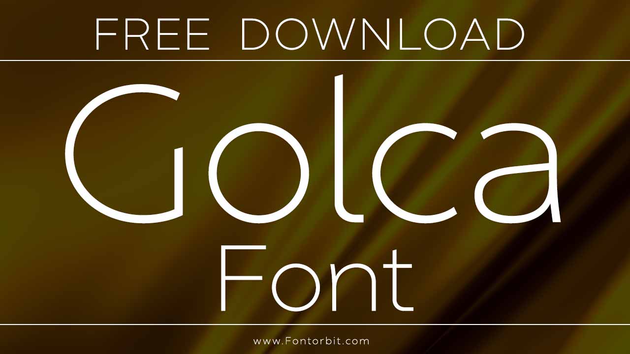 Golca Font