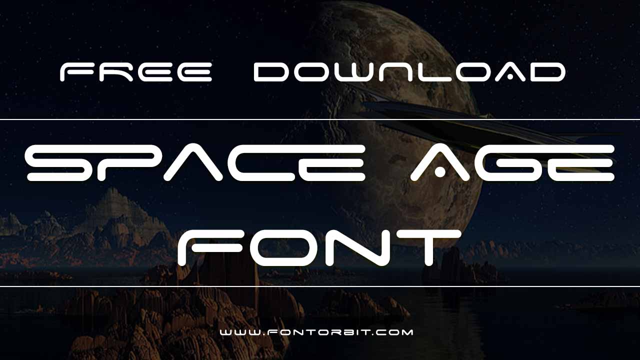 Space Age Font