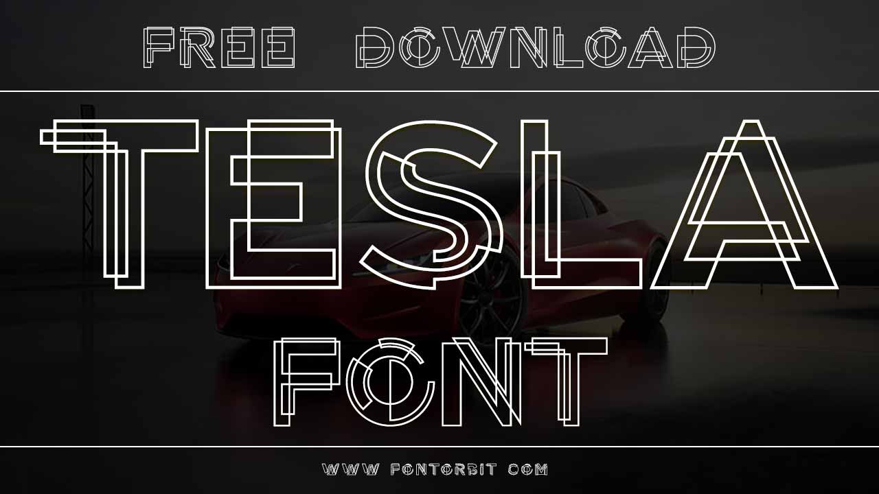 Tesla Font
