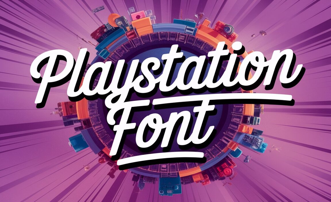 Type Of Playstation Font (Font Family)