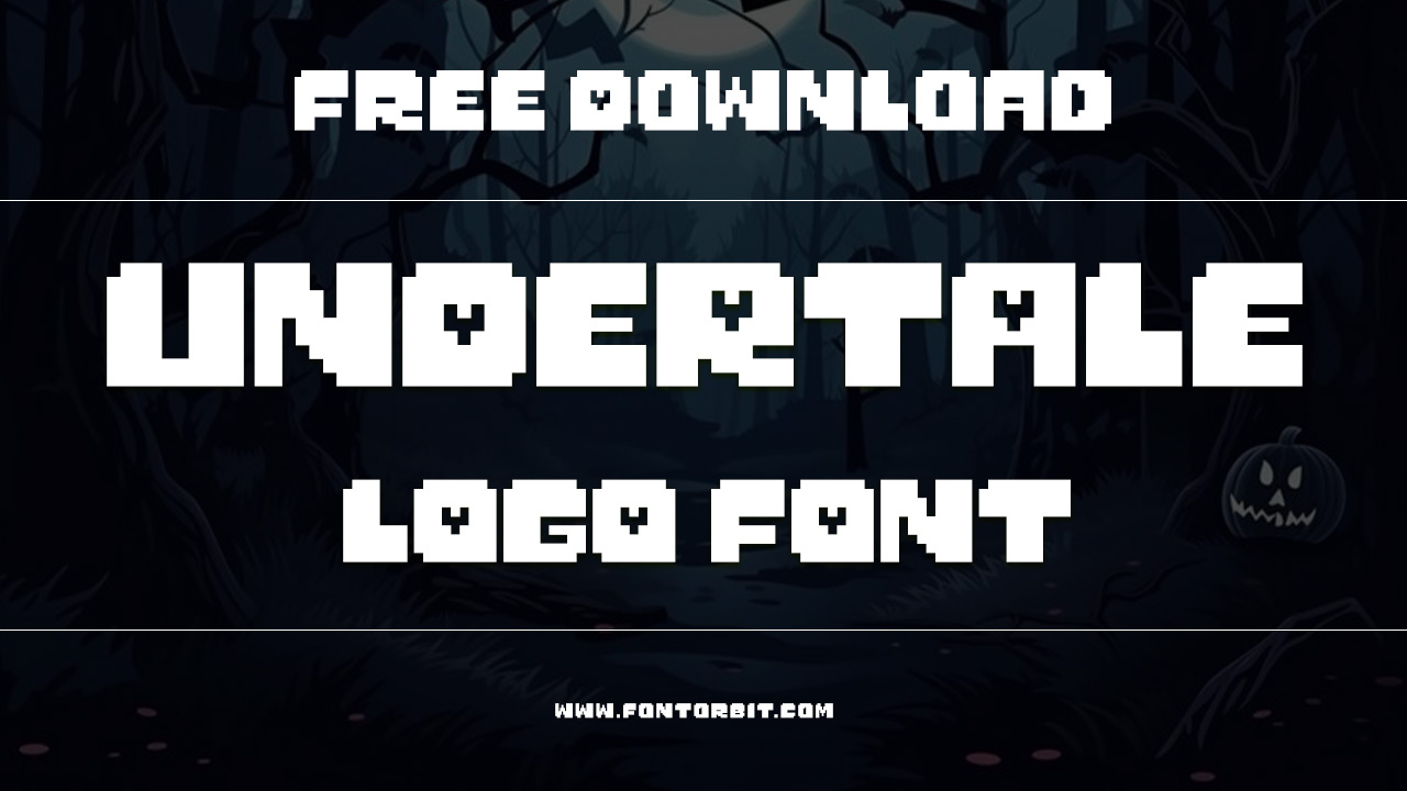 Undertale Logo Font
