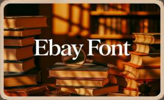 eBay Font: A Modern Typeface for E-commerce Innovation