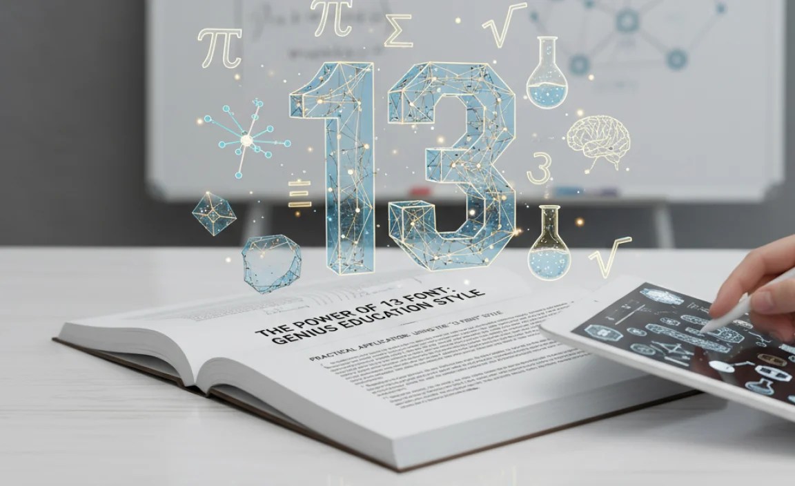 Practical Application: Using the “13 Font” Style