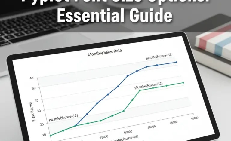 Pyplot Font Size Options: Essential Guide