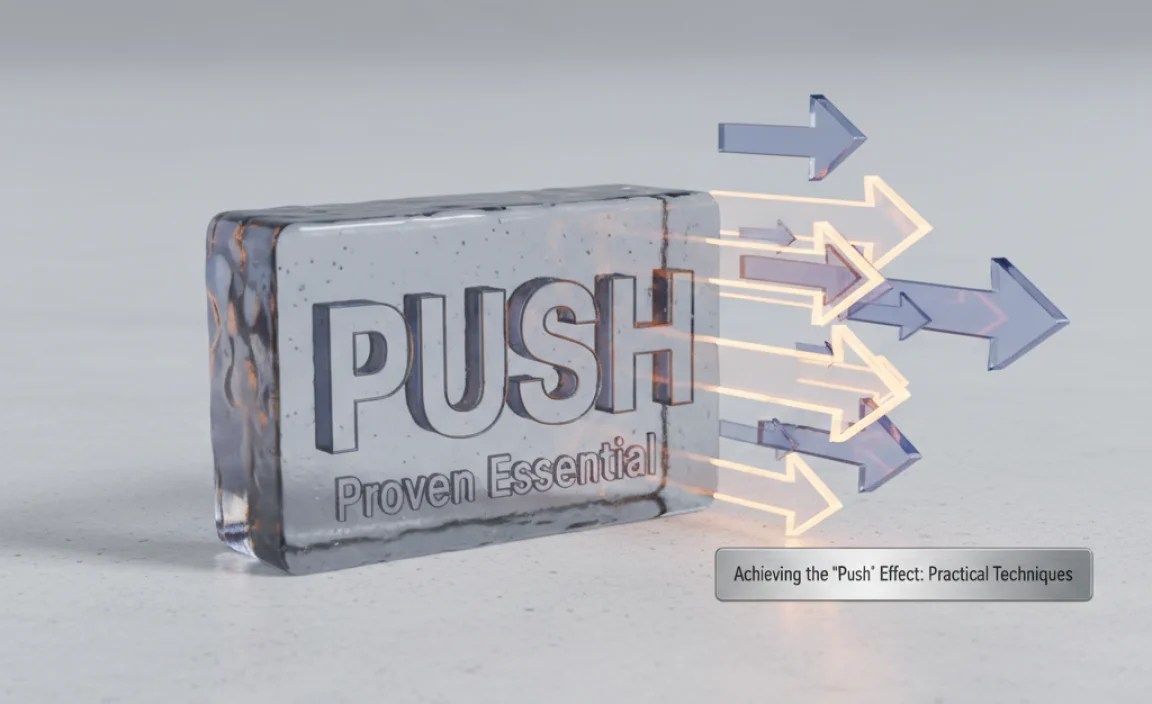 Achieving the “Push” Effect: Practical Techniques