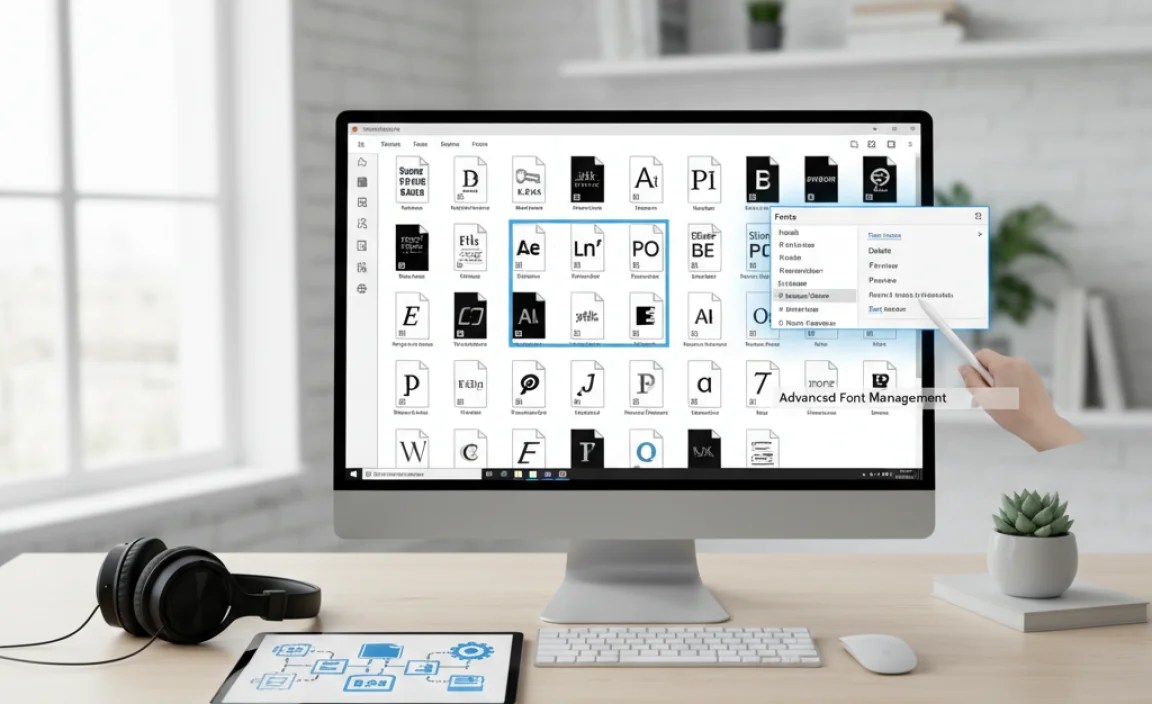 Advanced Font Management Techniques