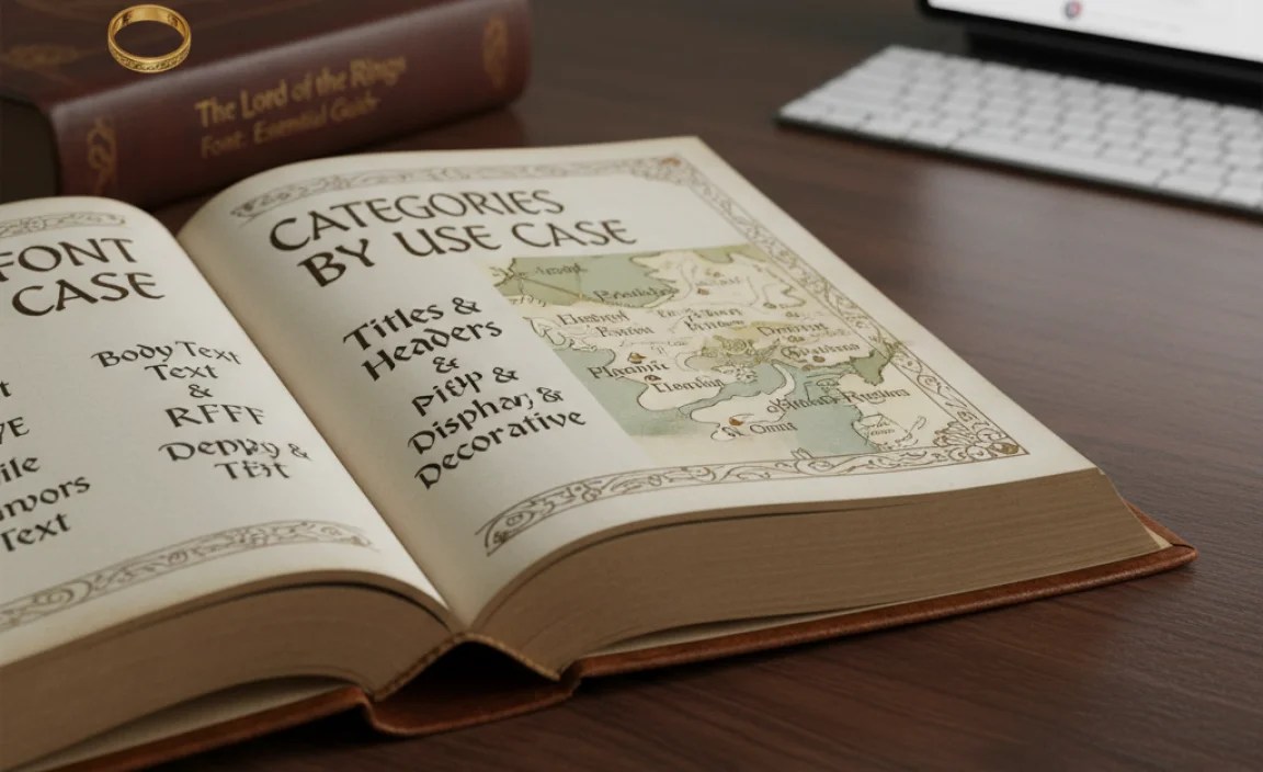 Font Categories by Use Case