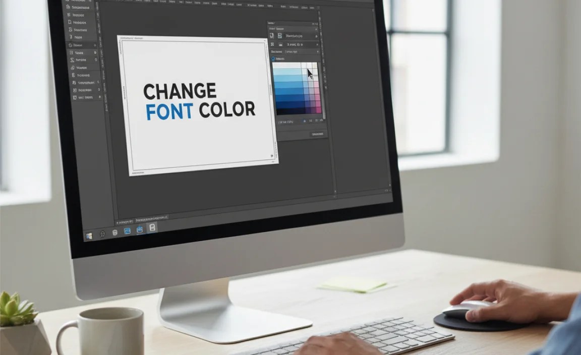 Method 3: Using the Character Formatting Controls (Control Panel)