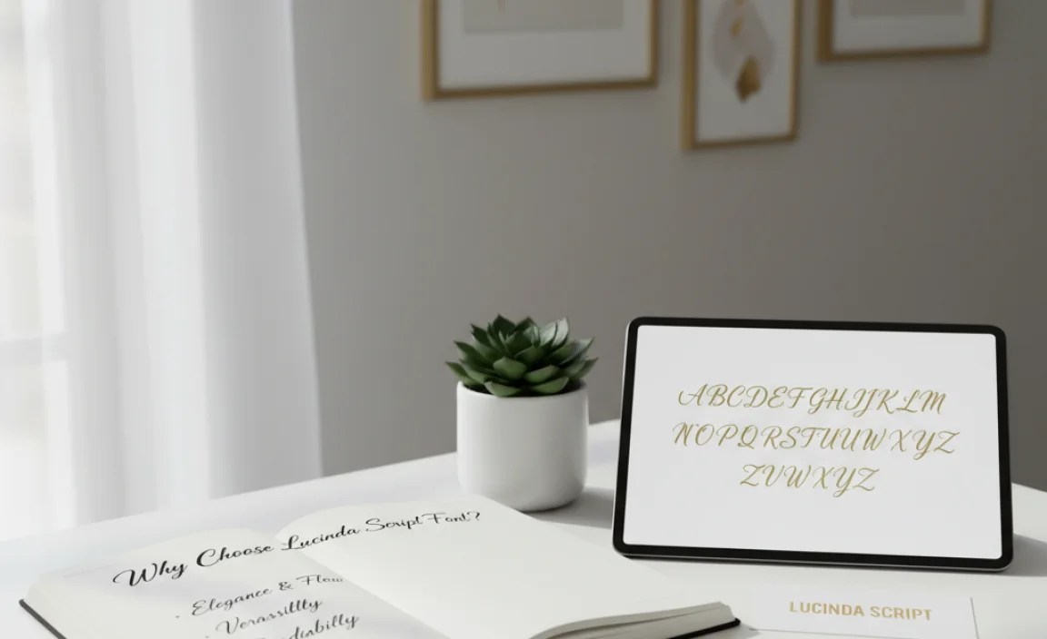 Why Choose Lucinda Script Font?