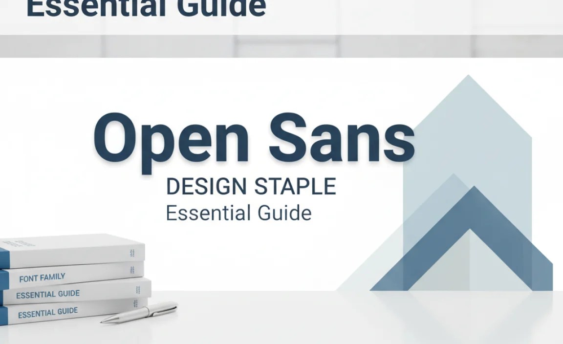 Why Open Sans is a Design Staple