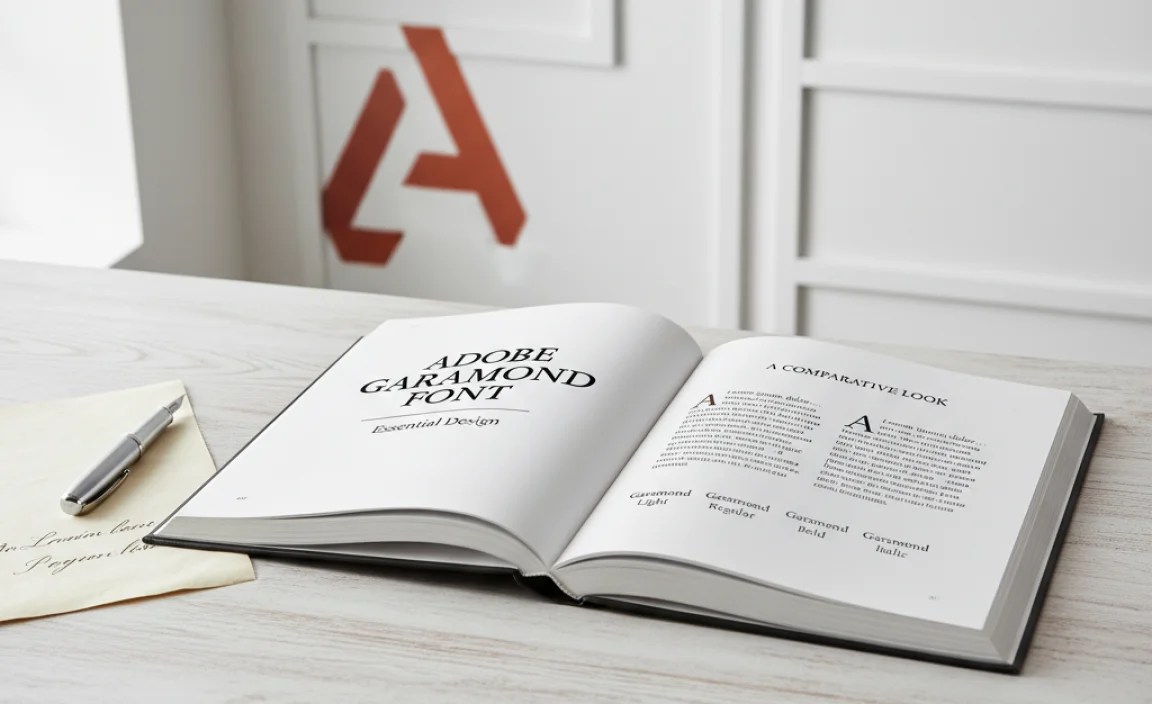 Adobe Garamond Font: A Comparative Look