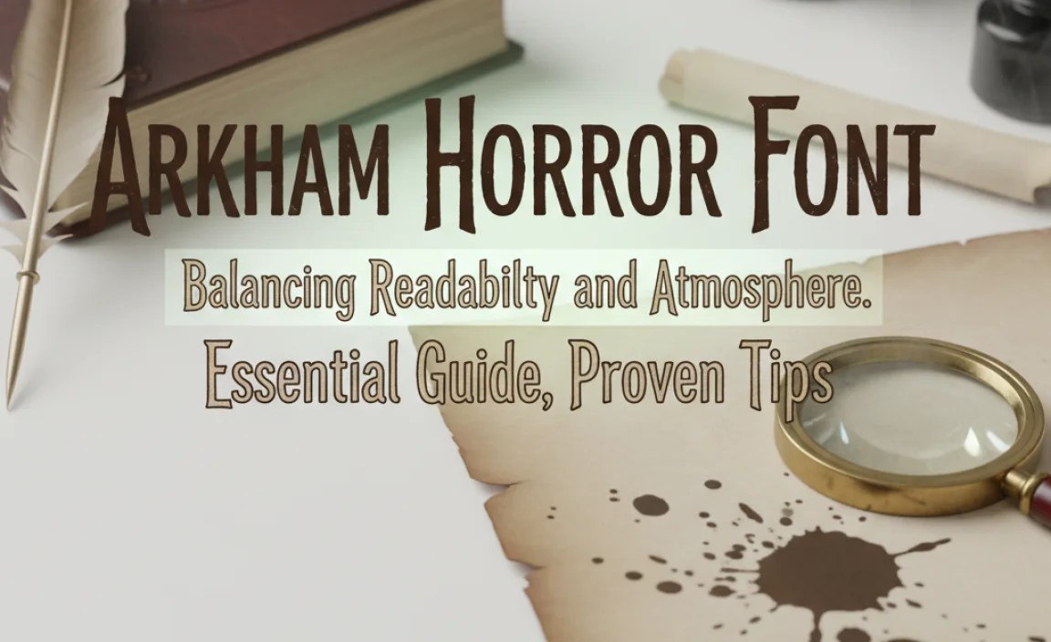 Balancing Readability and Atmosphere