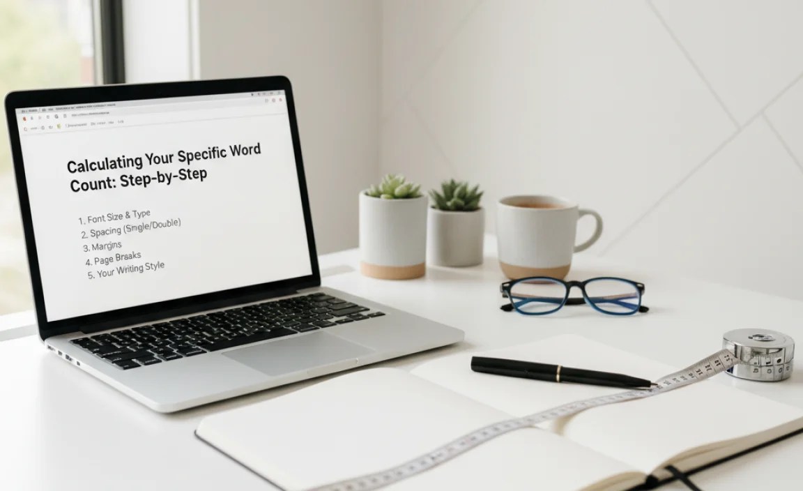 Calculating Your Specific Word Count: Step-by-Step
