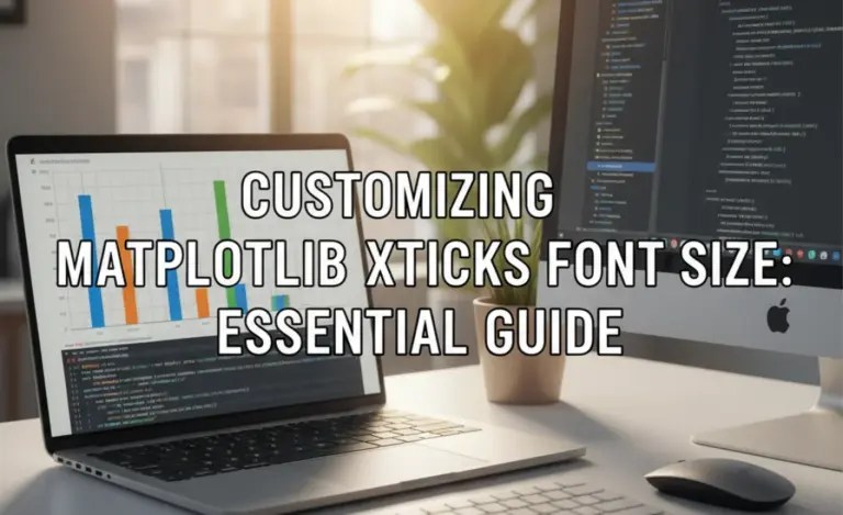 Customizing Matplotlib Xticks Font Size: Essential Guide