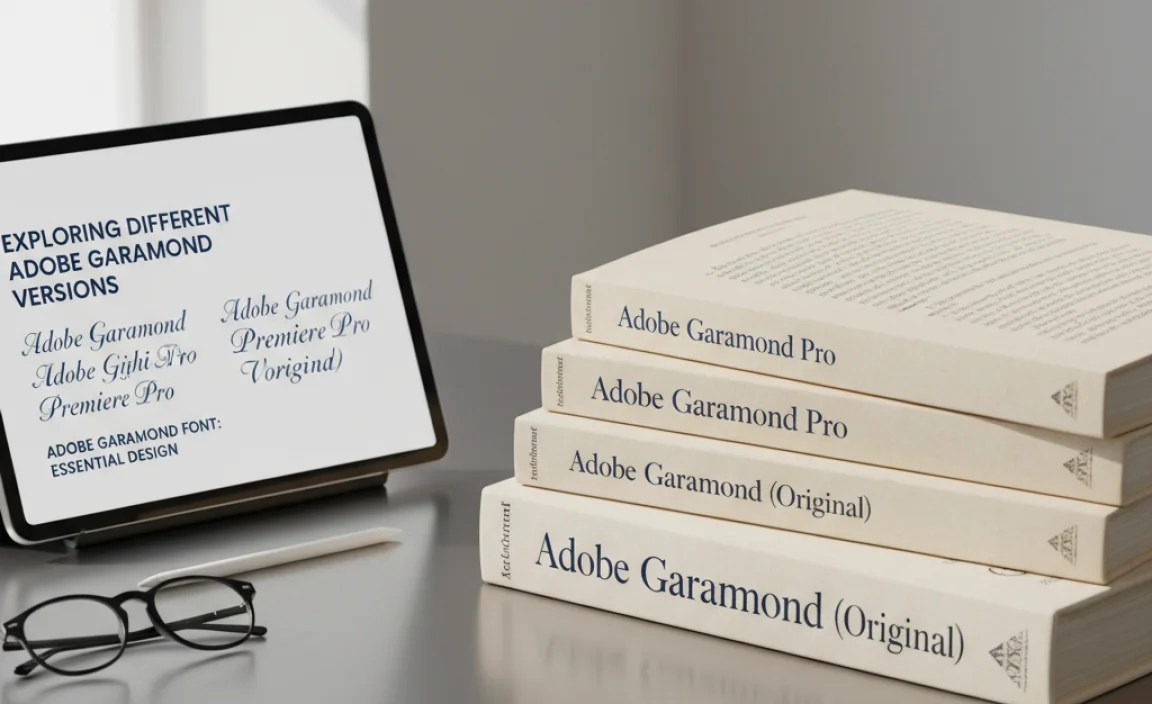 Exploring Different Adobe Garamond Versions