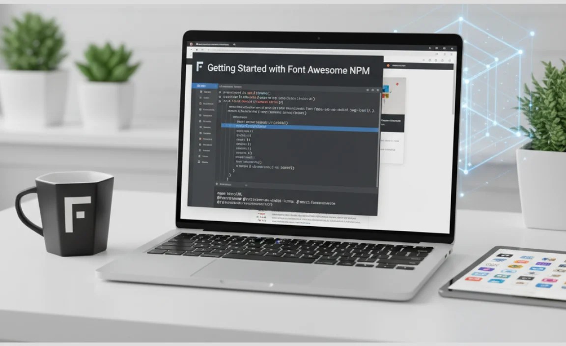 Getting Started with Font Awesome NPM