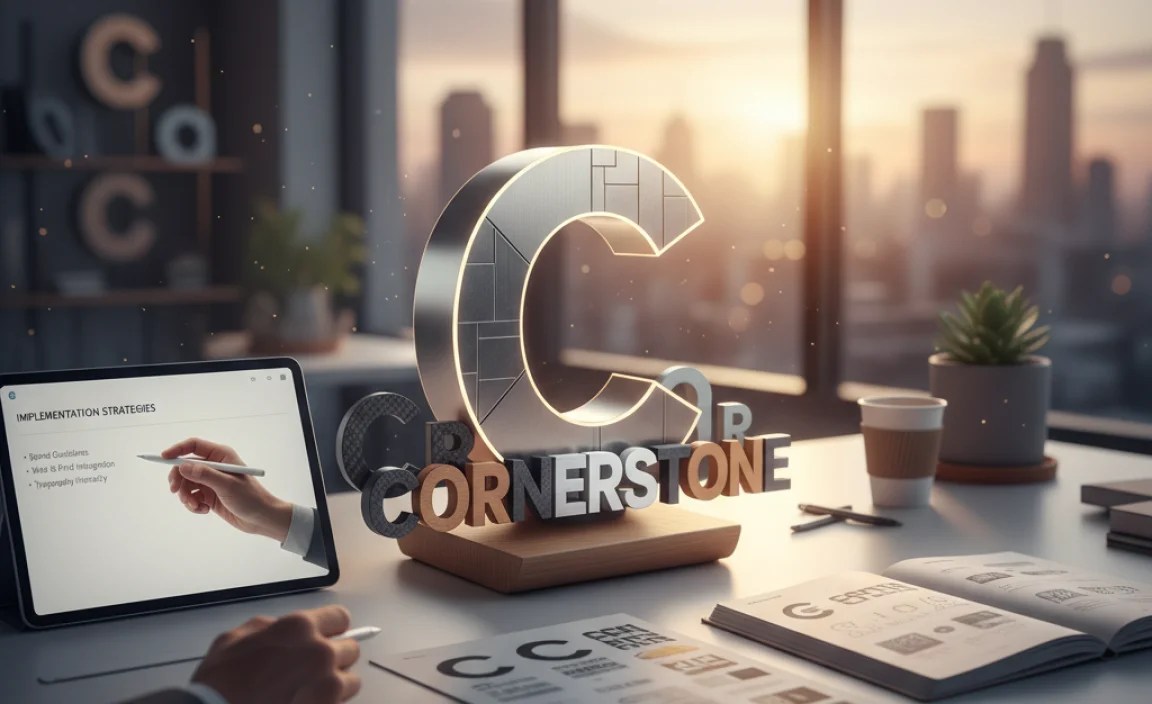 How to Implement Your Cornerstone Font Effectively
