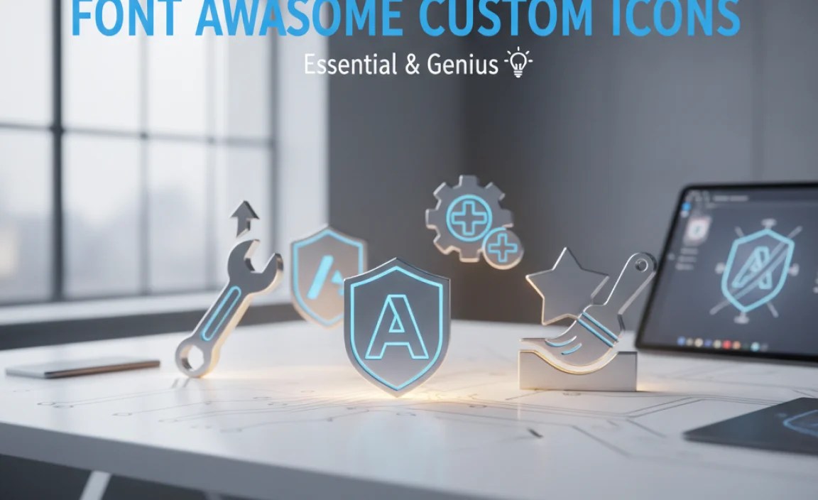 Methods for Creating Font Awesome Custom Icons
