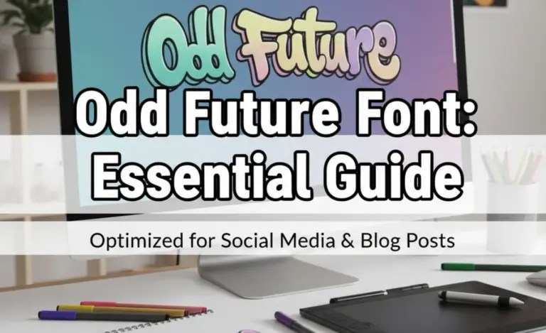 Odd Future Font: Essential Guide