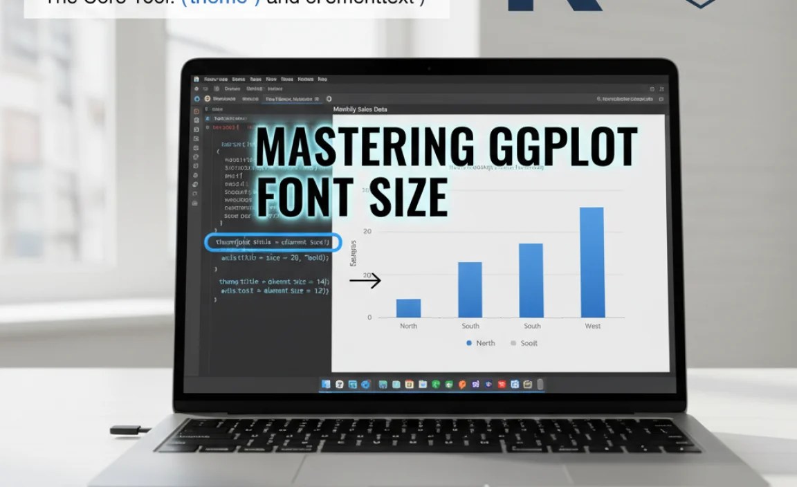 The Core Tool: `theme()` and `element_text()`