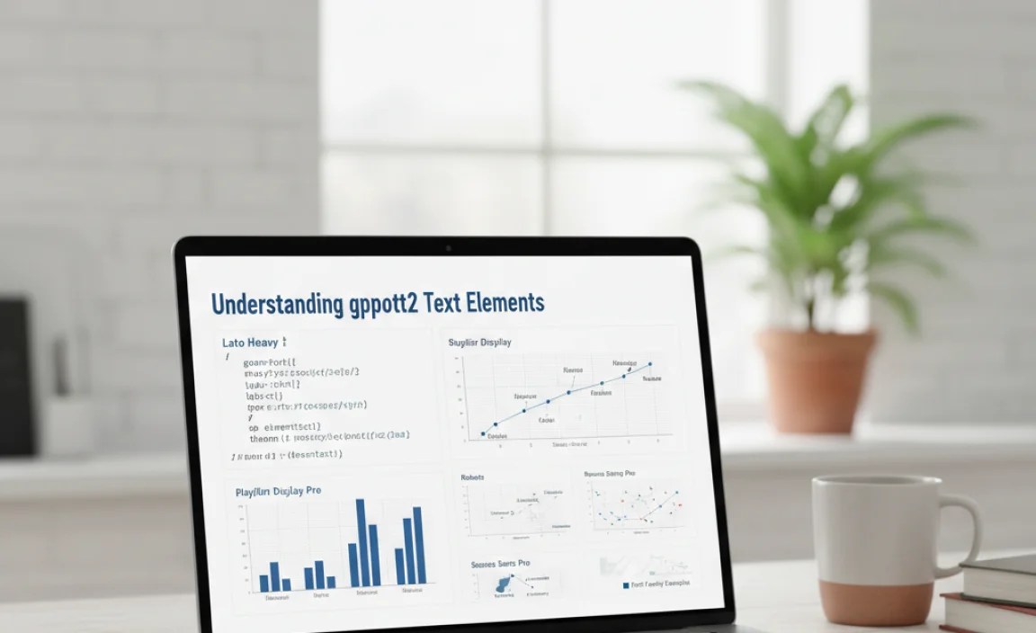 Understanding ggplot2 Text Elements