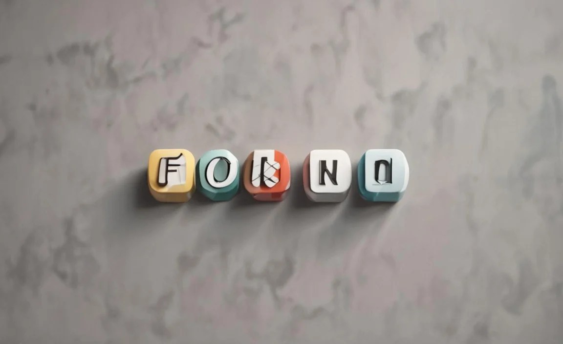 Understanding Font Types for Buttons