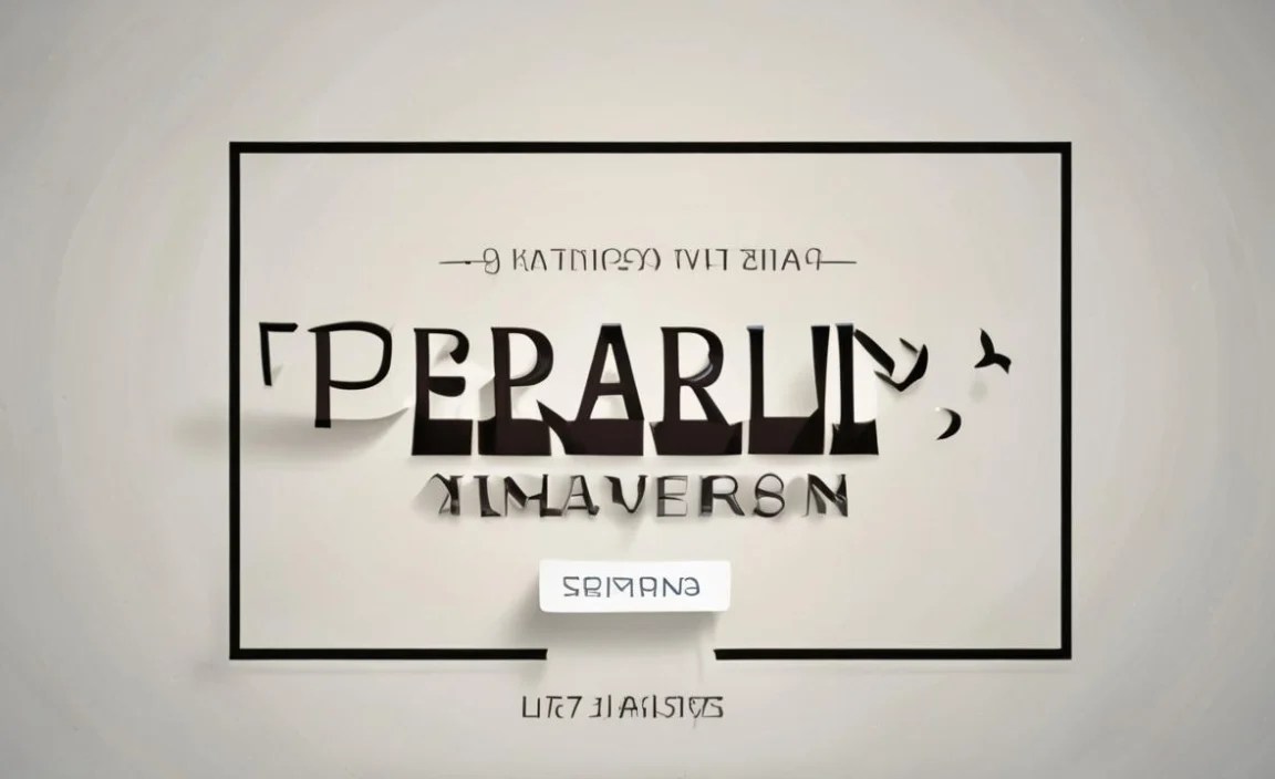 3.Pair With Simple Fonts