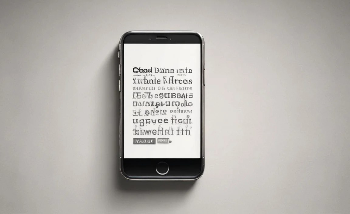 6. App Support For Fonts