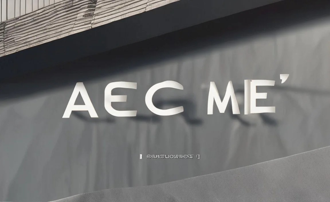 Acme Font Info Table: